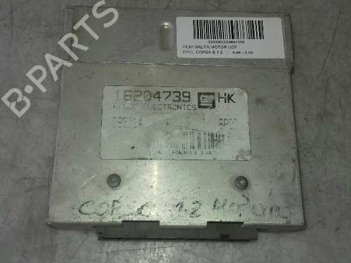 Used Engine control unit (ECU) OPEL CORSA B (S93) 1.2 i (F08, F68, M68) (45 hp) 12649363