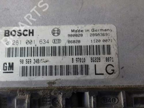 Engine control unit (ECU) OPEL VECTRA B (J96) 2.0 DTI 16V (F19) | BP12650718M57 