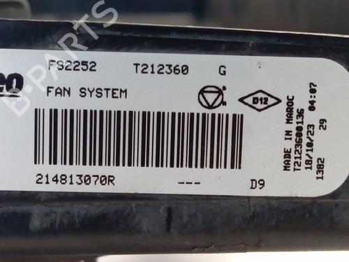Radiator fan DACIA SANDERO III  | BP22626497M35 