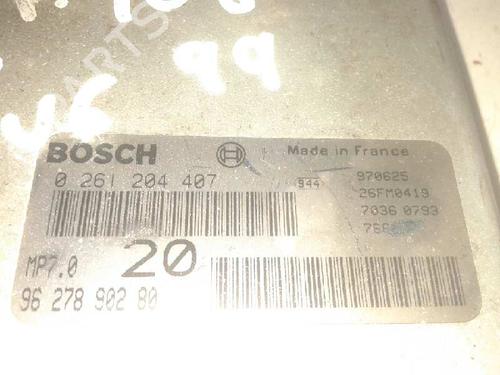 Engine control unit (ECU) PEUGEOT 406 (8B) 3.0 24V | BP12635019M57 