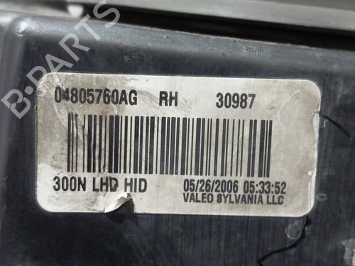 Right headlight CHRYSLER 300C (LX, LE) 3.0 CRD | BP32090737C29 