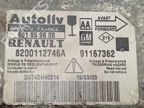 ECU airbags OPEL VIVARO A Van (X83) 1.9 DI (F7) | BP23023349M53 