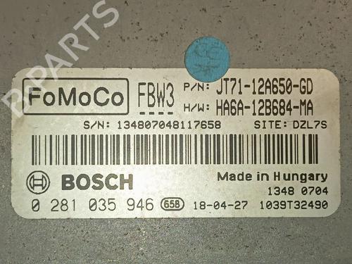 Engine control unit (ECU) FORD TRANSIT COURIER B460 MPV 1.5 TDCi | BP36460771M57 - Image 2