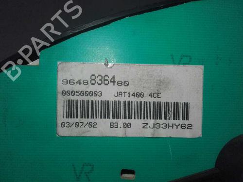 Instrument cluster PEUGEOT 206 Hatchback (2A/C) 1.6 16V | BP12638419C47 