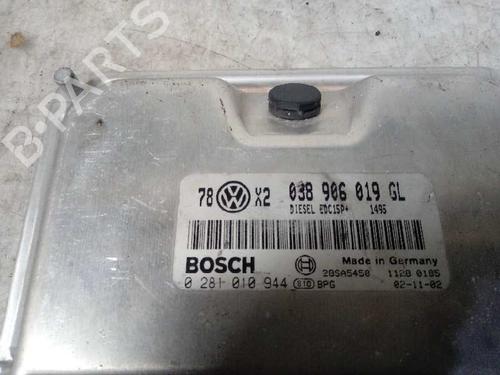 Engine control unit (ECU) SEAT LEON (1M1) 1.9 TDI | BP12655624M57 