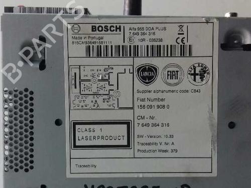 Radio ALFA ROMEO MITO (955_) 1.3 MultiJet (955AXH1B, 955AXT1A) | BP12651606E6 