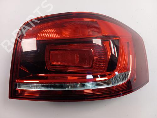 Used Right taillight AUDI A3 Sportback (8PA) 1.6 TDI (105 hp) 27254520