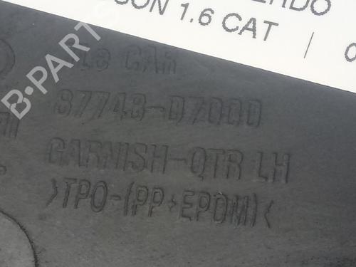 Rear left wheel arch trim HYUNDAI TUCSON (TL, TLE)  | BP18655985C136 