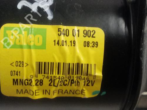 Front wiper motor RENAULT KANGOO / GRAND KANGOO II (KW0/1_)  | BP19695537M29 
