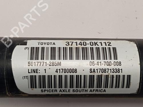 Driveshaft TOYOTA HILUX VIII Platform/Chassis (_N1_)  | BP29370855M37 