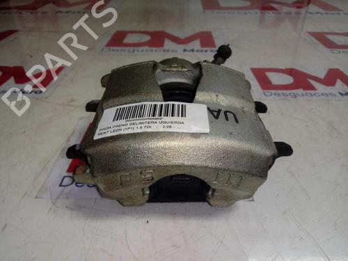 Left front brake caliper SEAT LEON (1P1) 1.6 TDI | BP16397573M105 