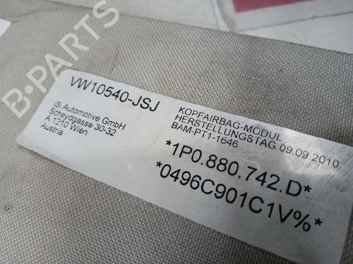 Right curtain airbag SEAT LEON (1P1) 1.6 TDI | BP15513282C12 
