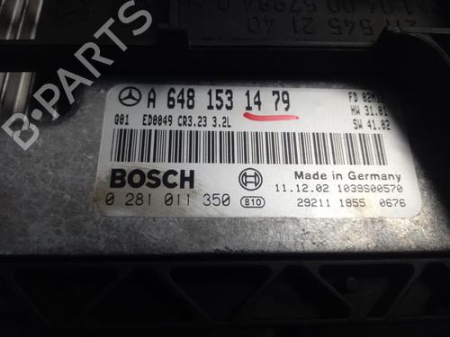Engine control unit (ECU) MERCEDES-BENZ E-CLASS (W211)  | BP16947411M57 