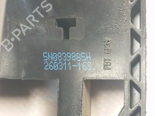 Front right exterior door handle VW GOLF VI (5K1)  | BP24333679C129 