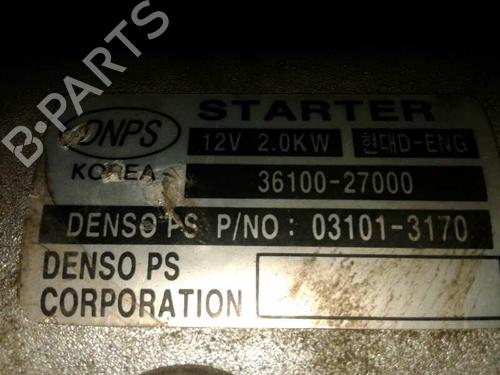 Starter HYUNDAI ELANTRA III (XD) 2.0 CRDi | BP12675019M8 