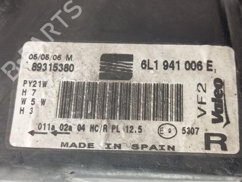 Right headlight SEAT IBIZA III (6L1) | BP31713799C29