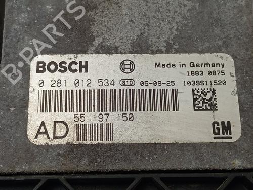 Engine control unit (ECU) OPEL SIGNUM Hatchback (Z03)  | BP22747857M57 