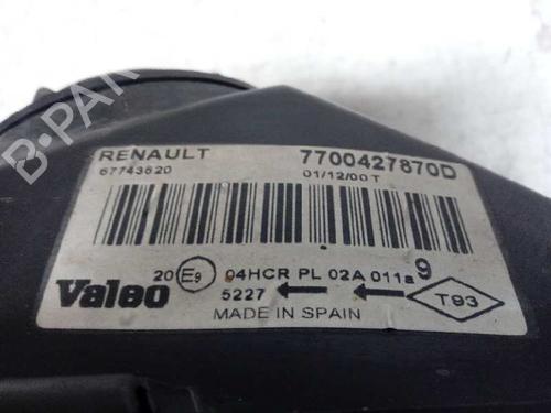Right headlight RENAULT MEGANE I (BA0/1_) 1.6 e (BA0F, BA0S) | BP12839041C29 
