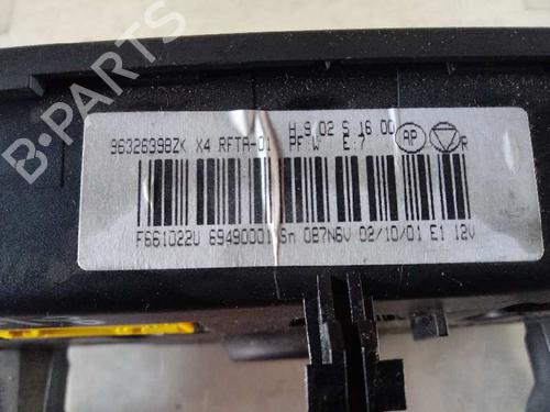 Climate control CITROËN C5 I (DC_) 2.0 HDi (DCRHZB, DCRHZE) | BP12649861I5 