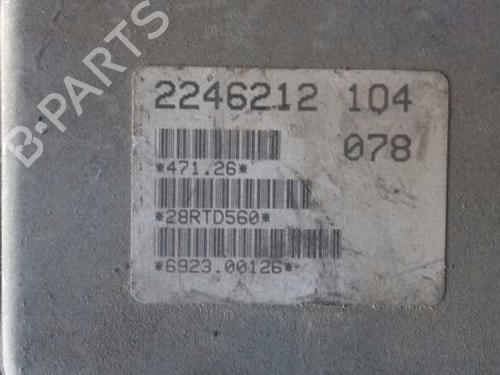 Computer motormanagement OPEL OMEGA B (V94) 2.5 TD (F69, M69, P69) | BP12649354M57 