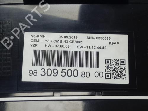 Instrument cluster PEUGEOT RIFTER  | BP19694204C47 