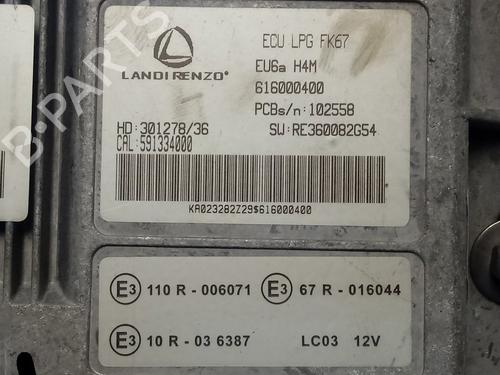 Engine control unit (ECU) DACIA DOKKER MPV (KE_)  | BP13506096M57 