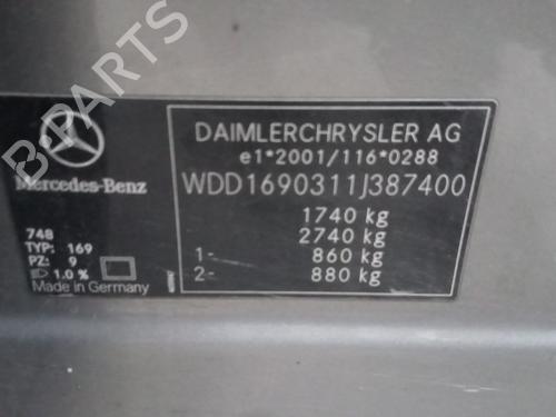 Hattehylde MERCEDES-BENZ A-CLASS (W169) A 150 (169.031, 169.331) | BP32173023C85 