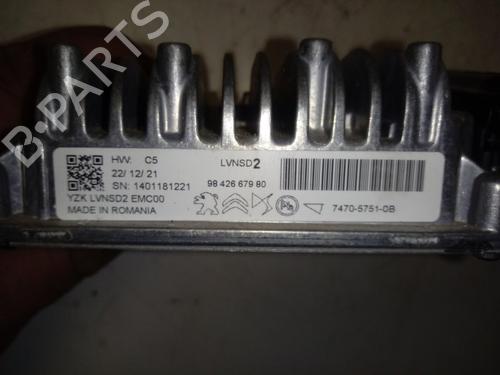 Elektronische module PEUGEOT 308 III (FB_, FH_, FP_, F3_, FM_) Hybrid 180 (F3DGXT, F3DGMH) | BP19261412M83