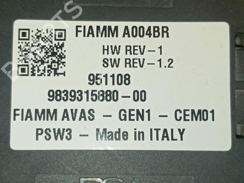 Electronic module PEUGEOT 2008 I (CU_) | BP39079742M83 - Image 2