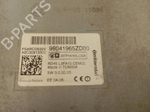 Radio CITROËN C-ELYSEE (DD_) 1.6 HDI 92 | BP20094956E6 