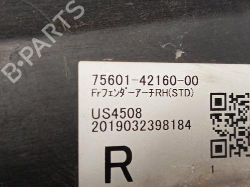 Front right wheel arch trim TOYOTA RAV 4 V (_A5_, _H5_) 2.5 Hybrid AWD (AXAH54, AXAL54) | BP26594807C135 