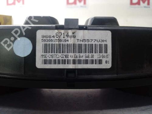 Instrument cluster PEUGEOT 308 I (4A_, 4C_)  | BP12653317C47 