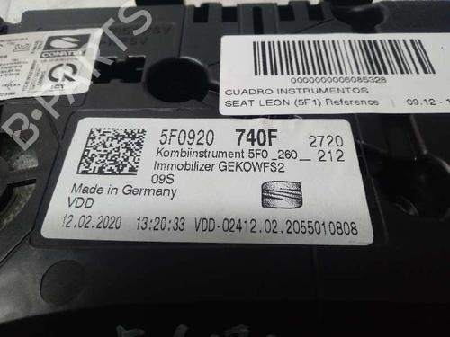 Instrument cluster SEAT LEON (5F1)  | BP12667063C47 