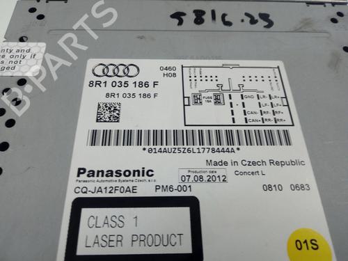 Radio AUDI A4 B8 (8K2)  | BP18169448E6 