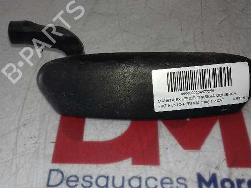 Used Rear left exterior door handle FIAT PUNTO (188_) [1999-2012]  16992671