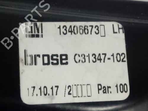 Front left window mechanism OPEL ASTRA K (B16) 1.6 CDTi (68) | BP19111597C22 