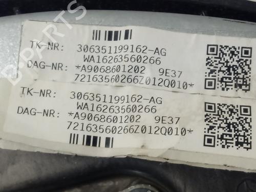 Driver airbag MERCEDES-BENZ SPRINTER 3-t Van (B906)  | BP13665127C9 