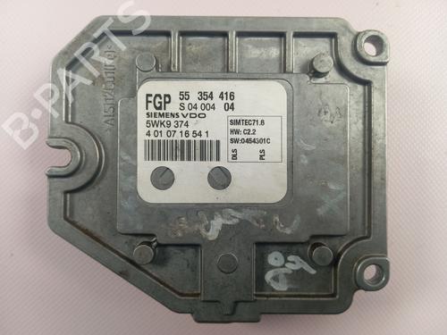 Used Engine control unit (ECU) OPEL VECTRA C GTS (Z02) [2002-2009]  27882163