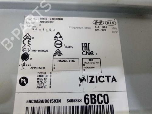 Radio HYUNDAI i20 II (GB, IB) 1.1 CRDi | BP16574791E6 