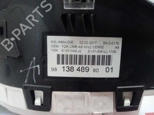 Instrument cluster PEUGEOT 208 I (CA_, CC_)  | BP12660844C47 
