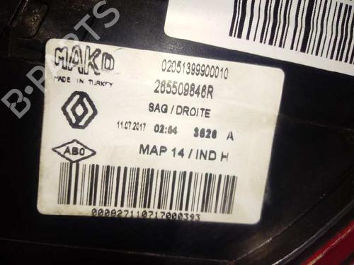 Right taillight RENAULT CLIO IV (BH_)  | BP12663008C35 