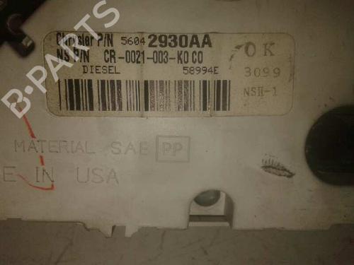 Instrument cluster JEEP GRAND CHEROKEE II (WJ, WG)  | BP12934859C47 