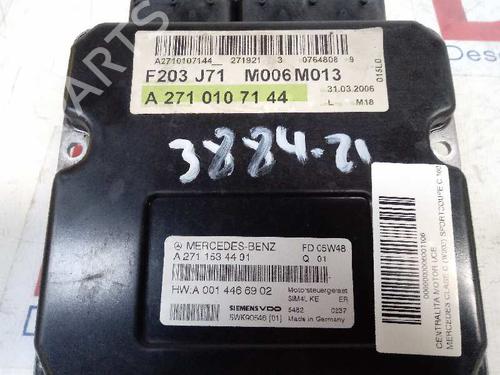 Engine control unit (ECU) MERCEDES-BENZ C-CLASS Coupe (CL203) C 160 Kompressor (203.730) | BP12666055M57 