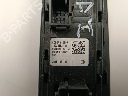 Left front window switch CITROËN C4 Picasso II  | BP37444790I27  - Image 5