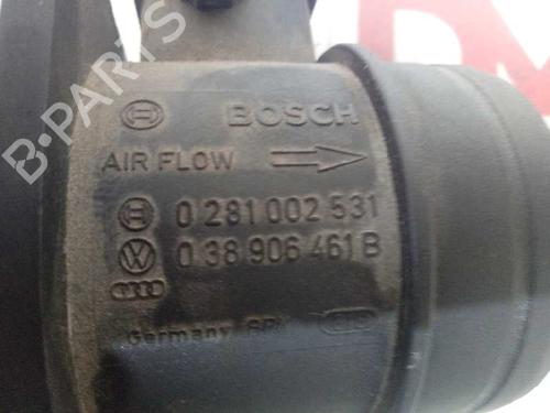 Mass air flow sensor VW POLO (9N_, 9A_)  | BP16912828M95 