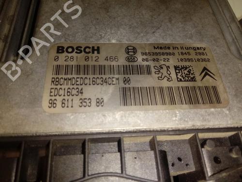 Engine control unit (ECU) CITROËN XSARA PICASSO (N68) 1.6 HDi | BP12948755M57 
