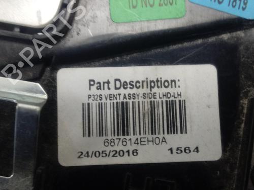 Air vent NISSAN QASHQAI II (J11, J11_) 1.5 dCi | BP14127574I21 