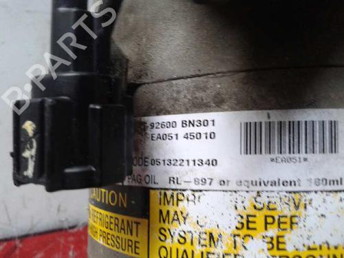AC compressor NISSAN PRIMERA (P12) 2.2 Di | BP12642965M34 