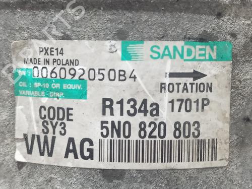 AC compressor VW PASSAT B6 (3C2) 2.0 TDI 16V | BP33321764M34  - Image 5