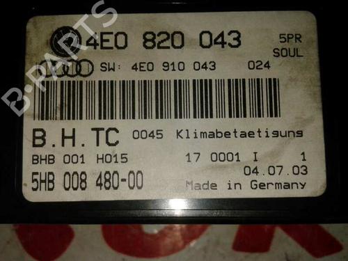 Commande Chauffage AUDI A8 D2 (4D2, 4D8)  | BP12640225I5 